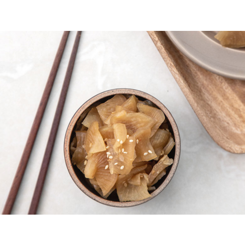 전통의 깊은 맛을 담은 장아찌