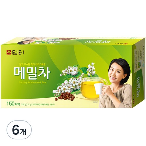 담터 메밀차, 1.5g, 150개입, 6개