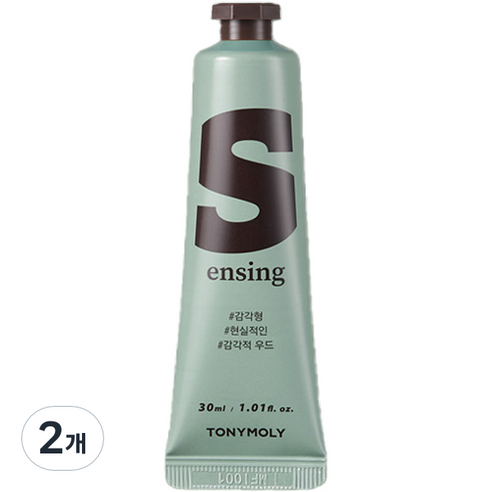 토니모리 MBTI 핸드크림 모이스쳐 S 프레쉬우드, 30ml, 2개