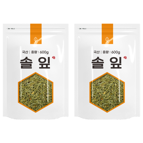 자연초 솔잎, 600g, 2개