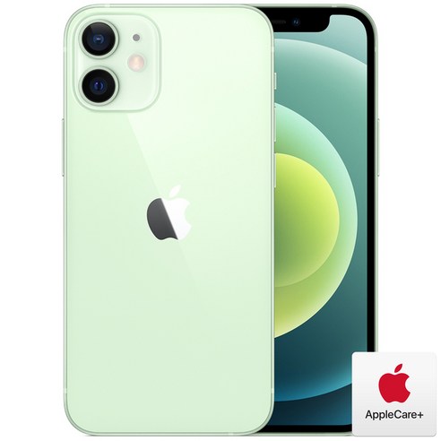 Apple 아이폰 12 Mini, 알뜰폰, Green, AppleCare+포함, 64GB