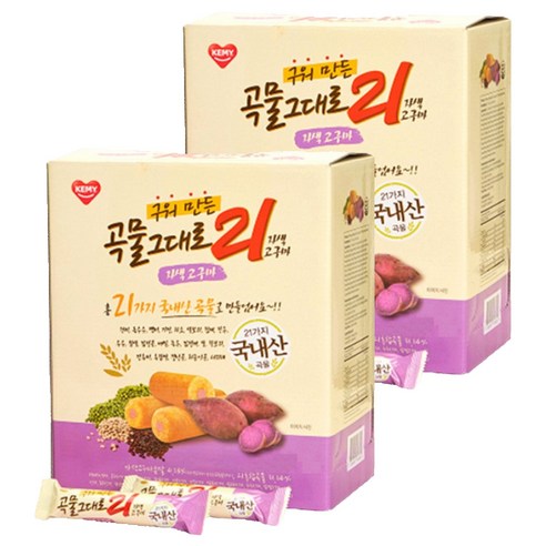 곡물그대로21 개미 구워만든 자색고구마, 1kg, 2개