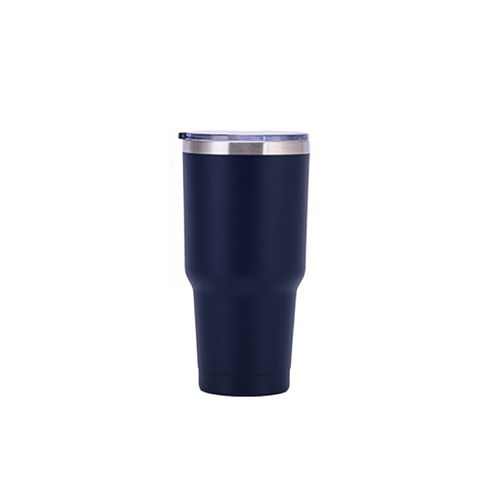 차이나다 단색 자동차 텀블러, 네이비, 900ml
