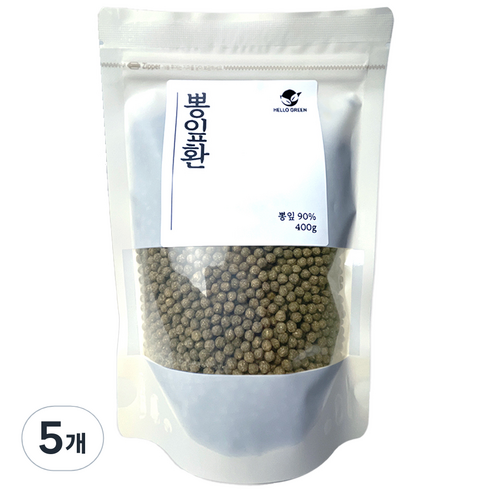 헬로우그린 뽕잎환, 400g, 5개