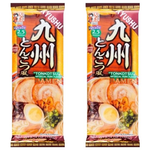 이쯔키 큐슈풍 돈코츠향 라멘 2인분 174g, 2개