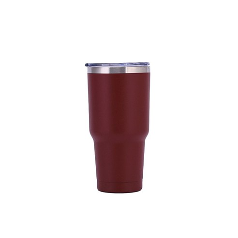 차이나다 단색 자동차 텀블러, 브라운, 900ml