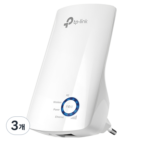 티피링크 무선 와이파이 증폭확장기, TL-WA850RE, 3개