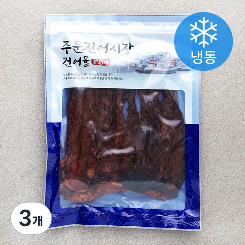 주문진어시장건어물 대왕 오다리 (냉동), 200g, 3개