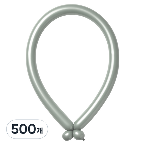 조이벌룬 260풍선, 파스텔더스크 로럴그린, 500개