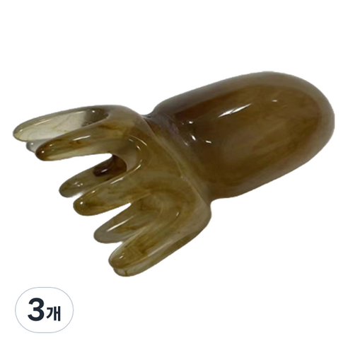 도이뮤 헤어 괄사 마사지기 01, 3개