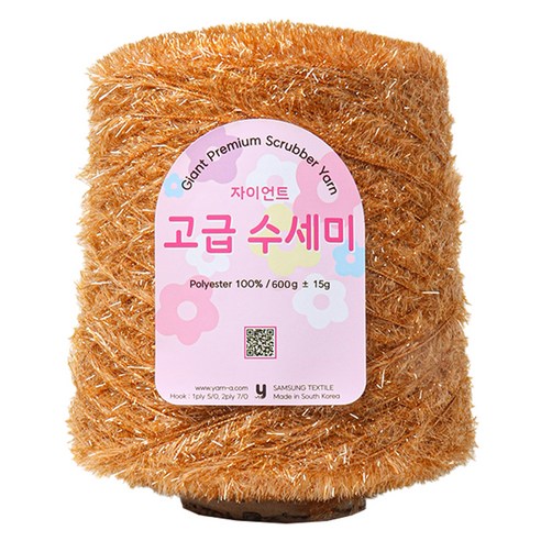 yarna 자이언트 고급 수세미 600g, 142, 1개