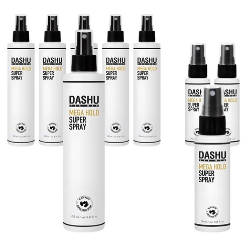 다슈 포 맨 프리미엄 메가 홀드 슈퍼 스프레이 250ml 2p + 50ml, 50ml, 3개
