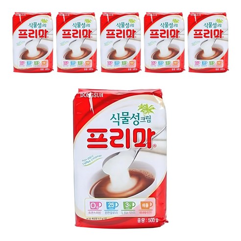 Frima 식물성크림 프리마, 500g, 1개입, 6개