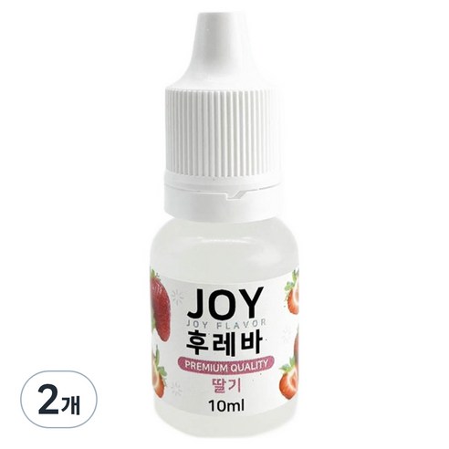 조이후레바 아로미조이 슬라임재료 10ml, 2개, 딸기