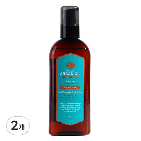 샤샤 아르간 오일 헤어세럼, 200ml, 2개