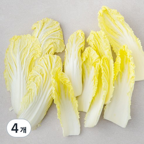 국내산 손질 쌈배추, 200g, 4개, 200g