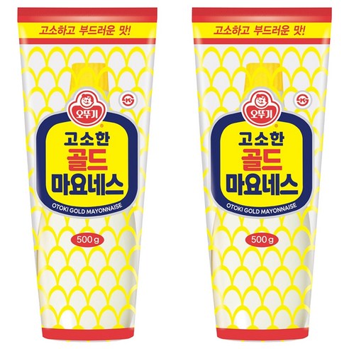 오뚜기 고소한 골드 마요네스, 500g, 2개