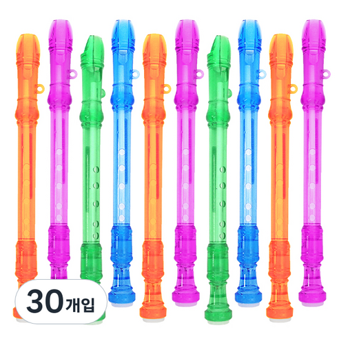 투영디자인 지워지는 투명 피리 중성펜 0.5mm, 랜덤 발송, 30개입