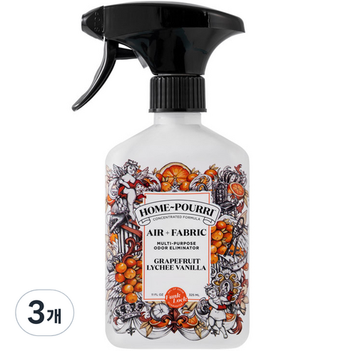 홈푸리 그레이프프루트 리치바닐라, 325ml, 3개