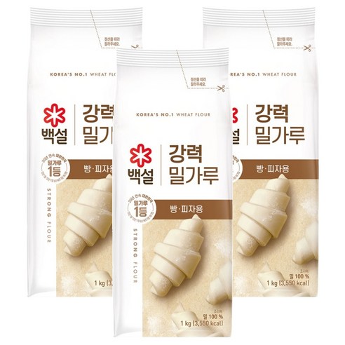 백설 강력 밀가루