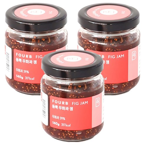 포비 무화과 잼, 140g, 3개