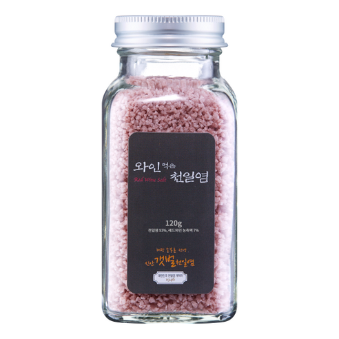 손봉훈신안갯벌천일염 솔트레인보우 천일염, 120g, 1개