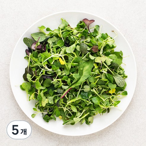 베이비채소, 50g, 5개