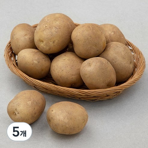 친환경 감자, 2kg, 5개