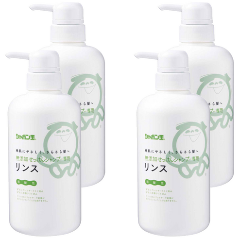 샤본다마 헤어린스, 520ml, 4개