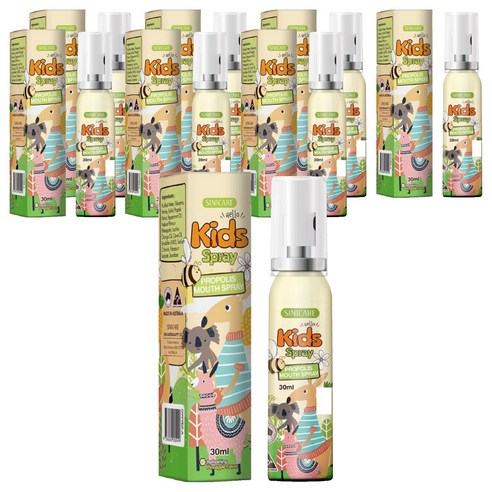 시니케어 키즈 프로폴리스 마우스 스프레이, 30ml, 8개