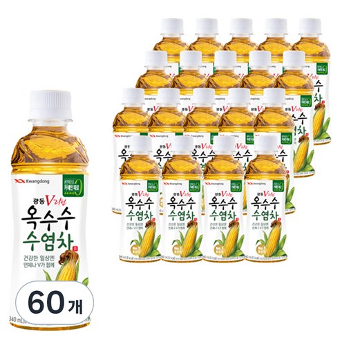 광동옥수수수염차, 340ml, 60개