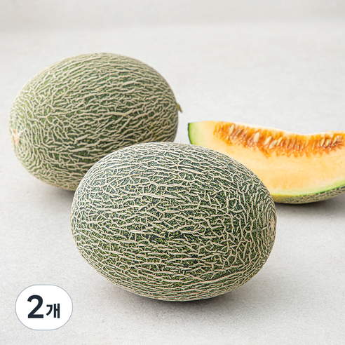 곰곰 고당도 하미과 멜론, 1.8kg(2입), 2개