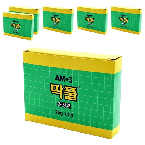 아모스 초강력 딱풀, 25g, 30개