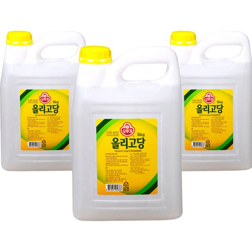 오뚜기 올리고당, 5kg, 3개