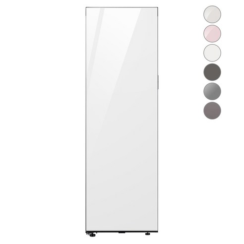 [색상선택형] 삼성전자 비스포크 좌힌지 김치냉장고 방문설치, RQ34A7815AP, 글램 화이트
