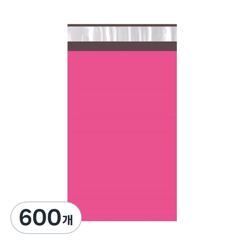 담다 HDPE 택배봉투 핑크, 600개