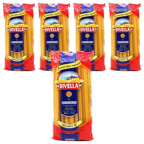 디벨라 마팔디네 파스타, 500g, 5개