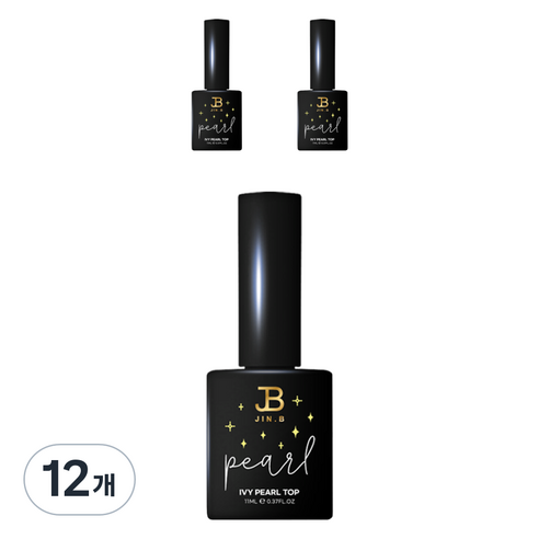 아이비 논 와이프 펄 탑 젤, JBPR-GT, 12개, 11ml