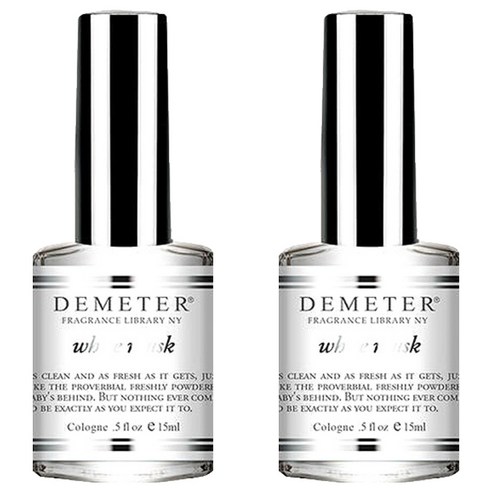 데메테르 화이트머스크 오드코롱, 15ml, 2개