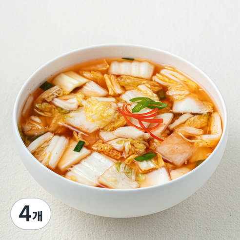 유정임 나박김치, 1.5kg, 4개