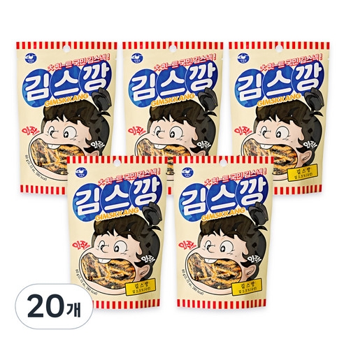 만전김 김스깡, 20개, 60g