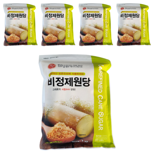 해가원 비정제원당, 1kg, 5개