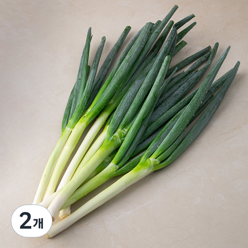 국내산 깐대파, 1kg, 2개