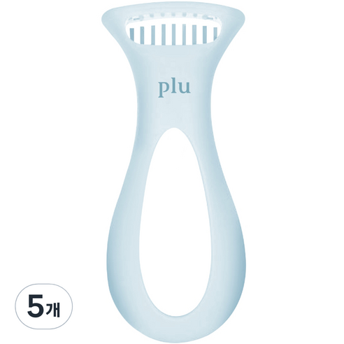 플루 퍼펙트 발 각질 면도기, 5개, 1개입