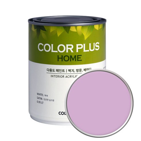 노루페인트 컬러플러스 홈 페인트, 아메시스트, 1개, 1L