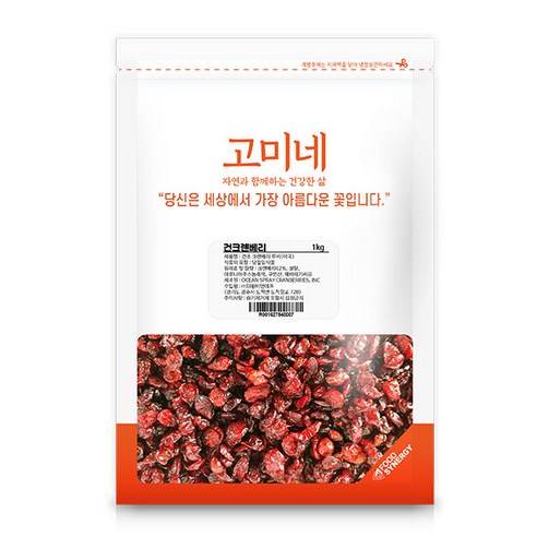 건크랜베리, 1kg, 1개