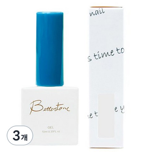 아이빛 베러톤 하드 클리어 껌젤, 10ml, 3개