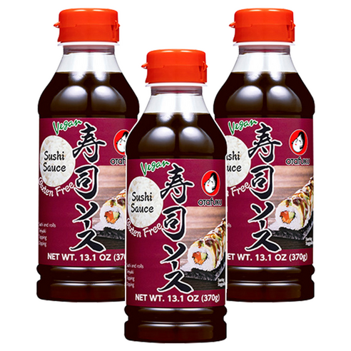 오타후쿠 스시 초밥용 소스 비건, 370g, 3개
