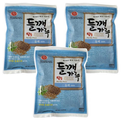해가원 들깨가루 탕용, 3개, 200g