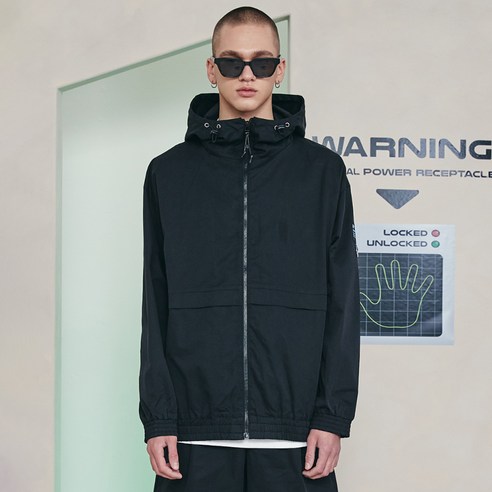 R LOL POCKET HOOD ZIP UP JUMPER HZ-21111